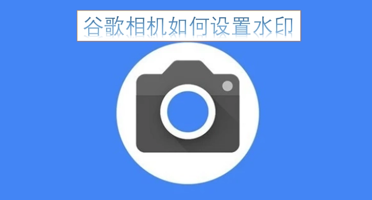 怎样对谷歌相机的水印进行设置