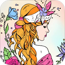 艺术数字填色书-涂色绘本