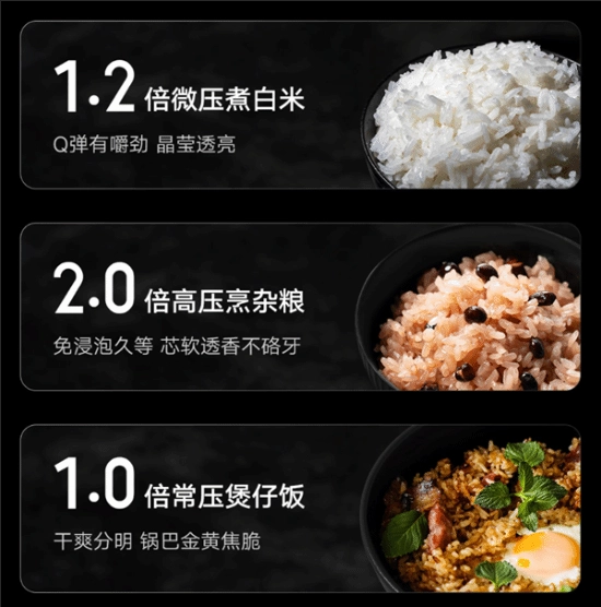 首发价1999元创小米新高!米家新款4L智能变压IH电饭煲亮相