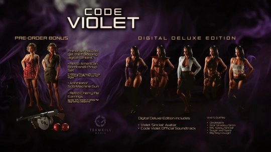 《CodeViolet》又一次跳票,将于2026年1月10日正式发售