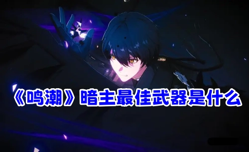 《鸣潮》暗主的最佳武器选择是什么？暗主在鸣潮里用哪款武器比较合适