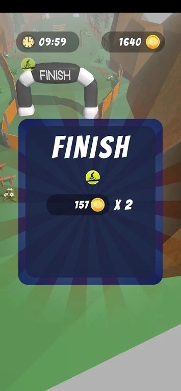 骑自行车山地赛(3)