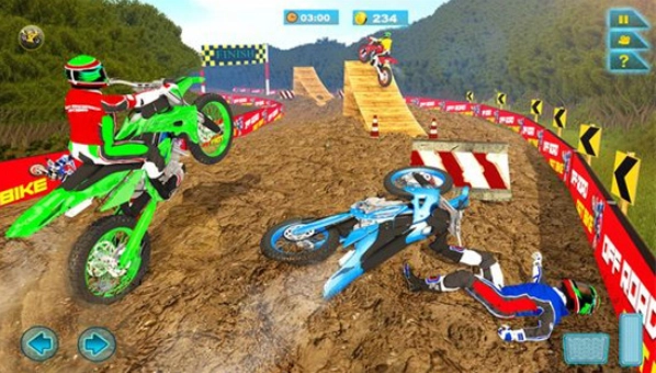 奥布道山地越野摩托竞赛(1)