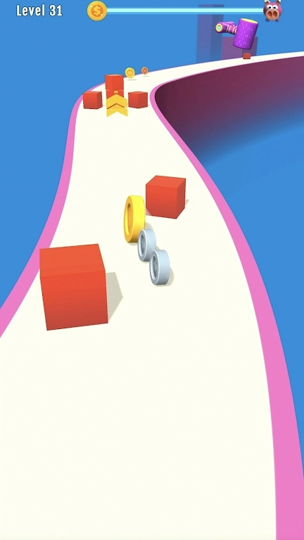 硬币滚动3D图2