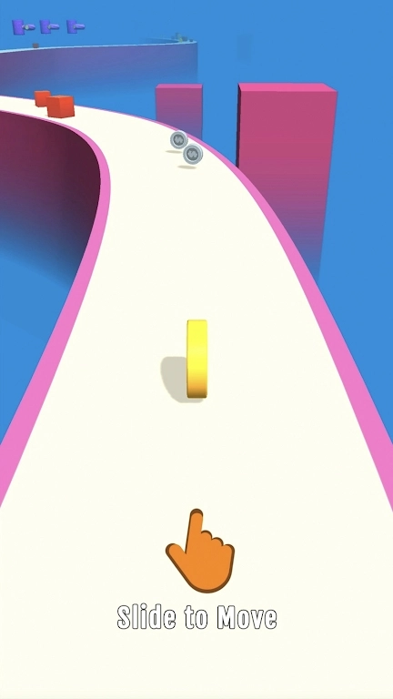 硬币滚动3D图3