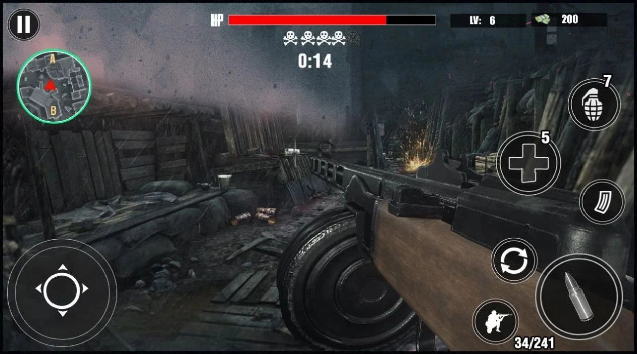 世界大战枪炮手图2