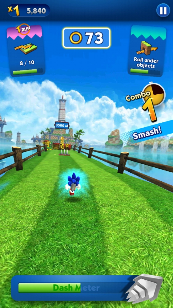 索尼克冲刺正版手机下载