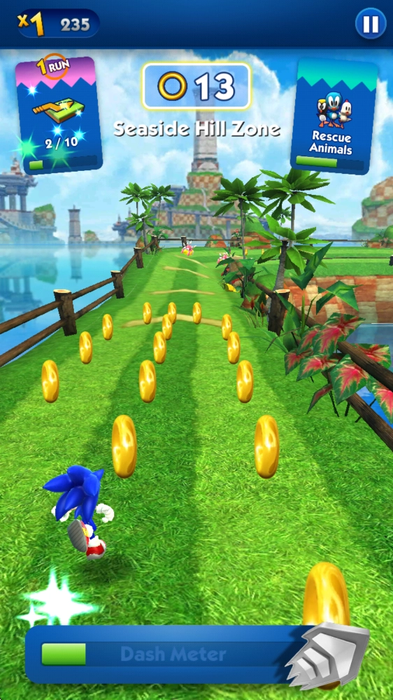 索尼克冲刺正版手机下载