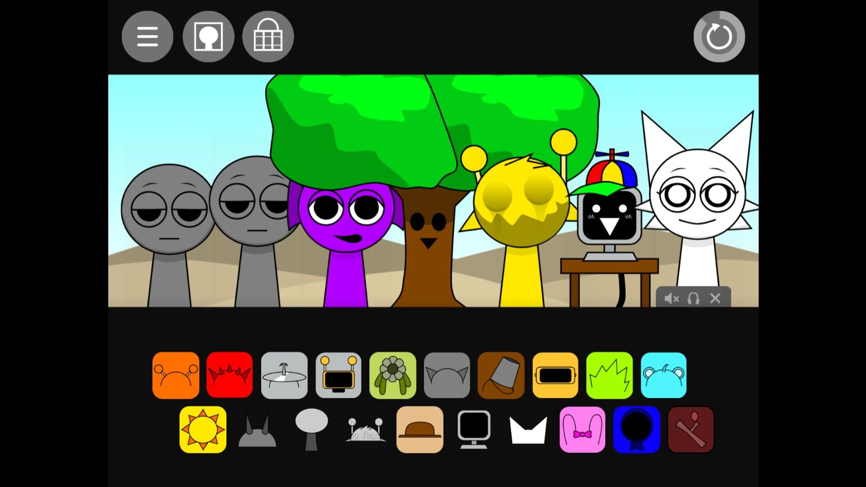 节奏盒子Sprunki寄生虫图1