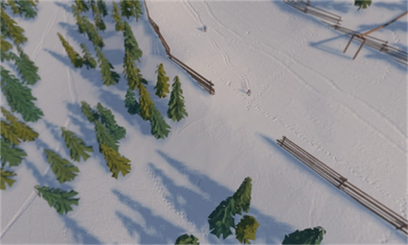 高山冒险滑雪图1