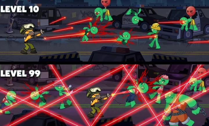 火柴人大战僵尸截图2