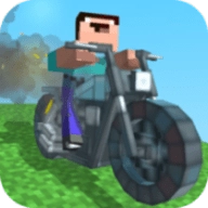 疯狂摩托方块竞速