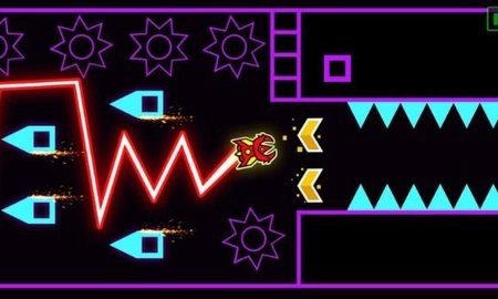 波浪冲刺几何箭头图4