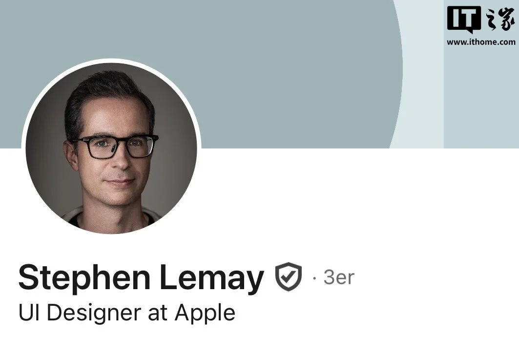 曾被乔布斯重新命名的StephenLemay，如今负责苹果全系列产品的界面设计工作