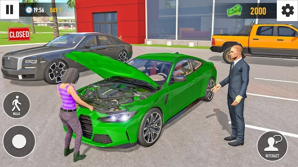 城市汽车经销商汽车游戏图2