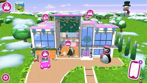 芭比梦幻屋全部解锁版截图1