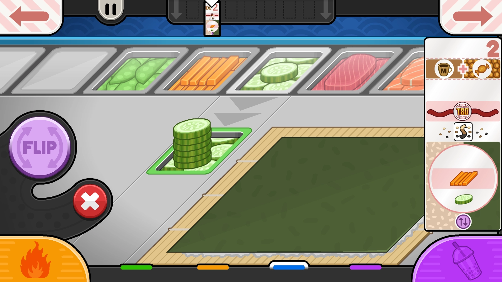 老爹寿司店英文版图4