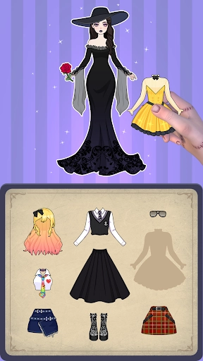 魔法日记纸上装扮(4)