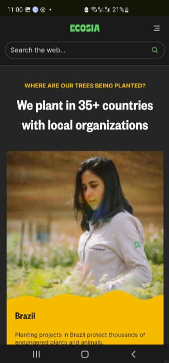 ecosia搜索引擎图2