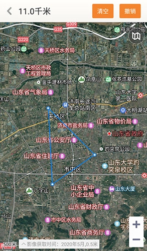 天地图山东卫星地图2