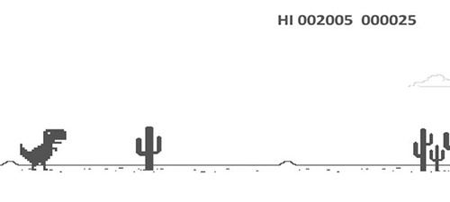 谷歌小恐龙魔改版