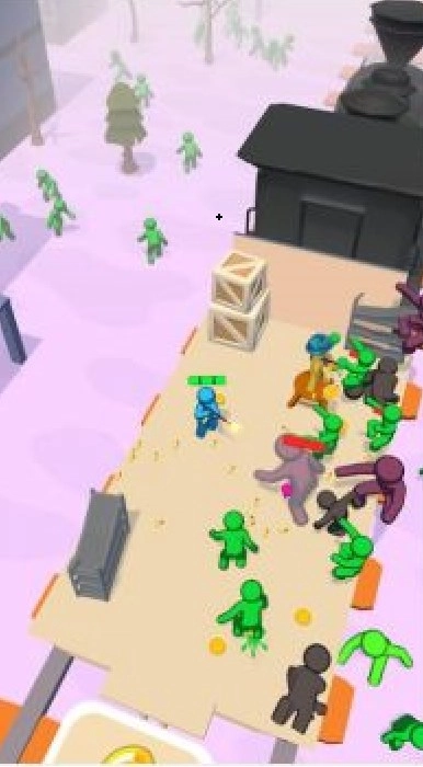 守卫火车打丧尸