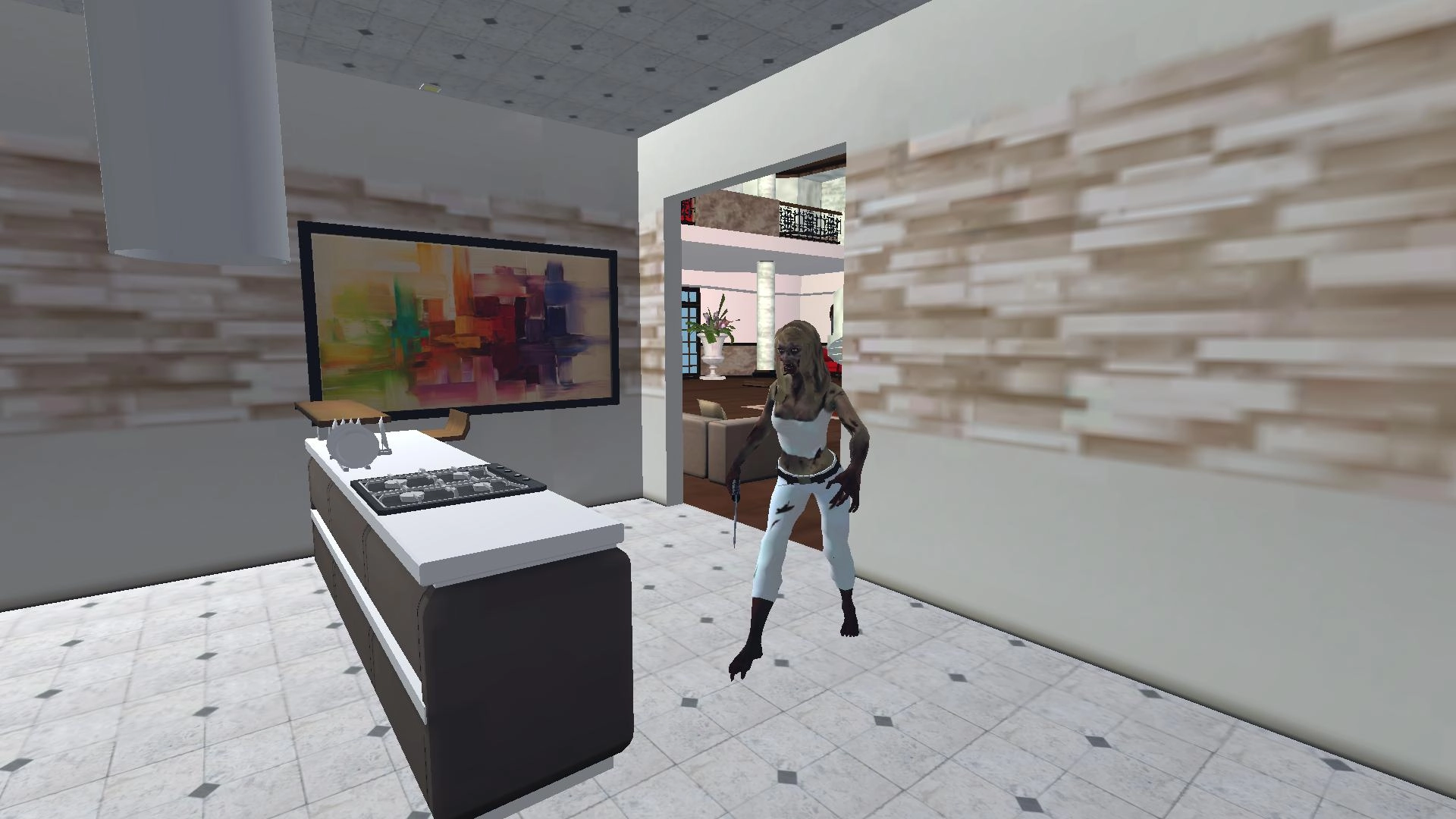 疯狂的僵尸豪宅(4)