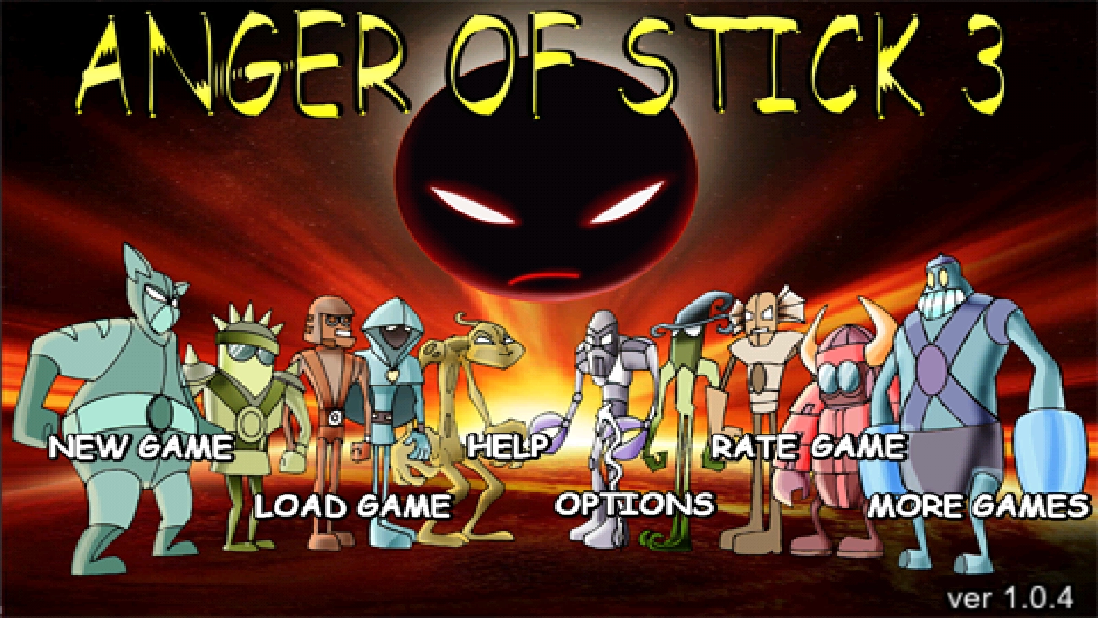 愤怒的火柴人3最新版图1