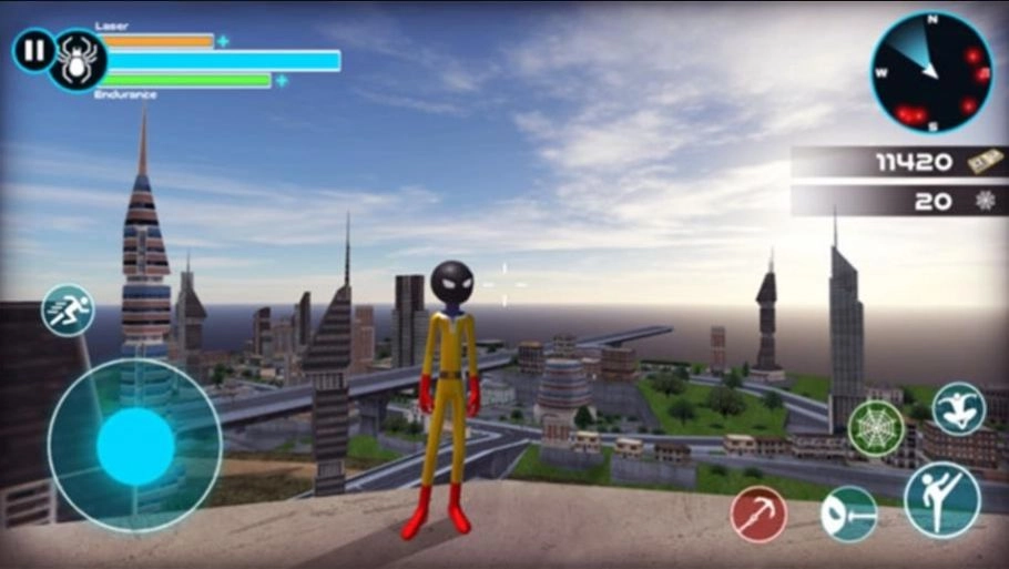 火柴人城市英雄(3)