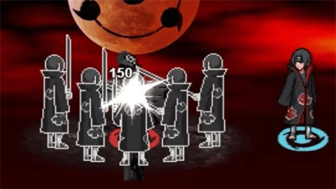 像素火影红夜带土