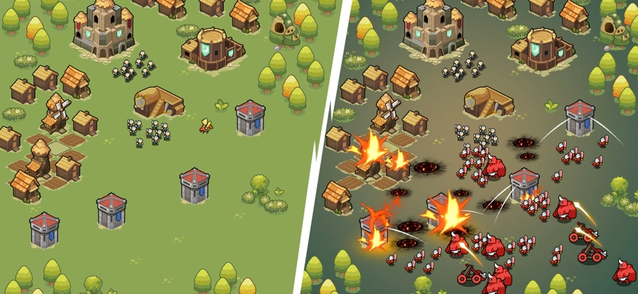 夜幕王国边境塔防中文版