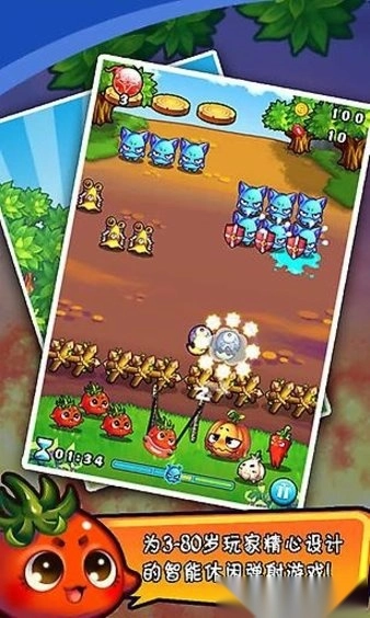 燃烧的蔬菜游戏