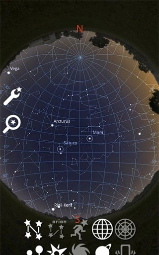 stellarium mobile截圖1