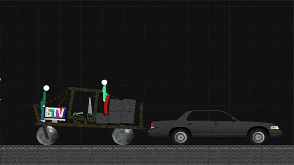 火柴人模拟沙盒截图1