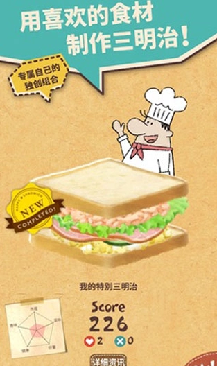 快乐三明治咖啡店中文版图2