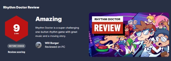 Steam上好评如潮！IGN给超好玩的音游打出9分：玩起来太上瘾了