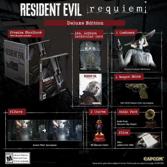 《生化9》豪华版的全新内容被曝光了！有剧情DLC，还有萝丝玛丽