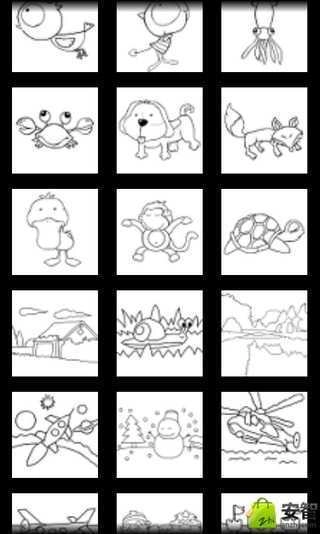 儿童绘画涂色(4)