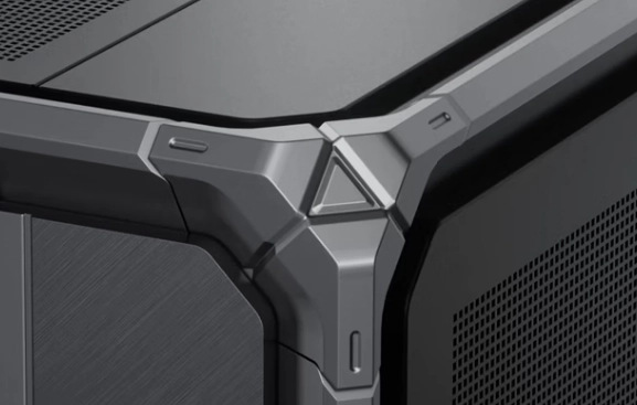 乔思伯X400PRO铝机箱首发1199元：铝合金框架打造双透海景房外观设计