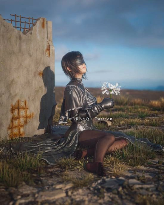 3D大神发布《最终幻想7》尤菲新图！尼尔联动造型亮相