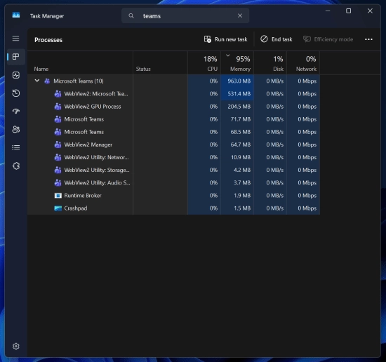 内存市场价格猛涨，Windows平台应用却在疯狂吞噬内存，其中还包括微软自家的程序