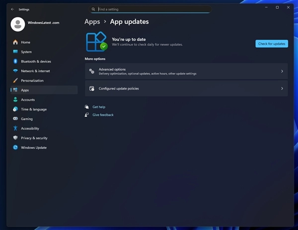 微软终于有动作了！统一负责Windows11所有应用的更新管理