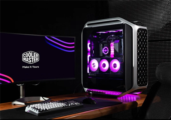 酷冷至尊COSMOSAlpha机箱首次发布售价3499元：采用曲面铝合金框架与钢化玻璃面板