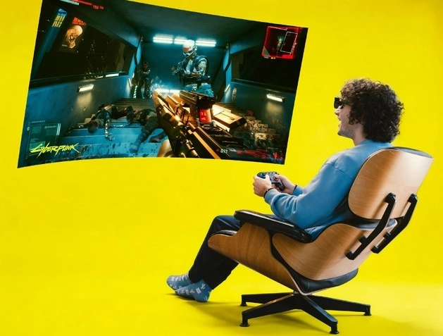 《赛博朋克2077》联名款虚拟显示器眼镜正式发布兼具酷炫外观与实用便携性