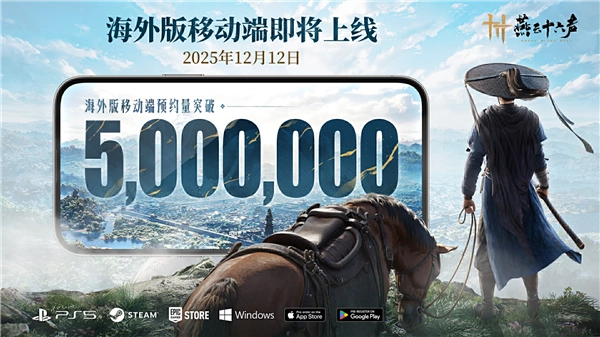 《燕云十六声》移动端在全球范围内的预约人数已超500万，中国武侠文化不断走向更广阔的受众群体