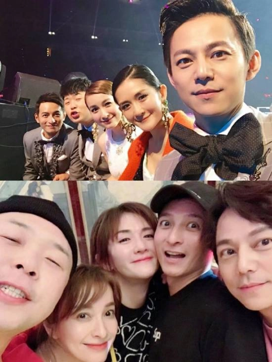 网友调侃快乐家族成员长相相似，杜海涛通过P图回应：“一句话一辈子一生情一张脸”