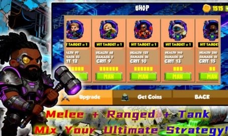 赛博朋克霓虹塔防战争(1)