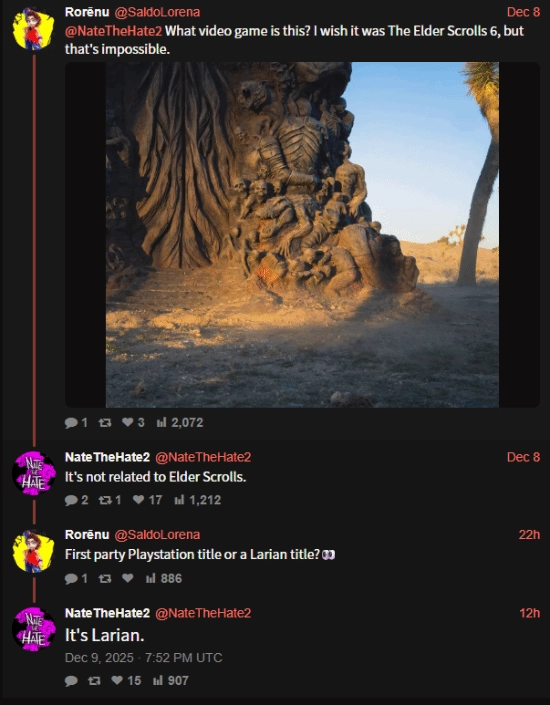 TGA上那个神秘雕像居然是拉瑞安的？舅舅党已经确认了！