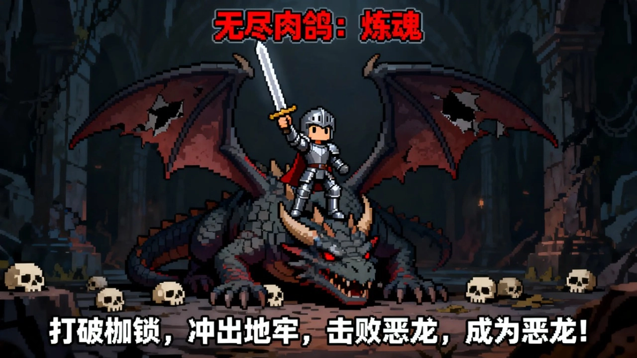 无尽肉鸽炼魂手游无广告版图1