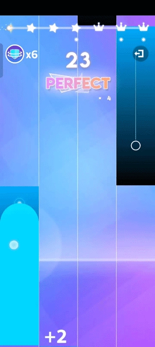 Magic Tiles 3彩块长按操作